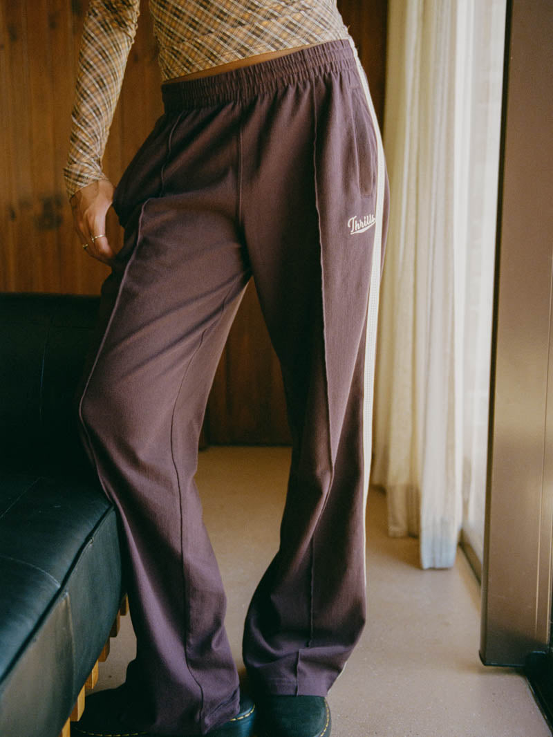 Off Track Pant - Aubergine