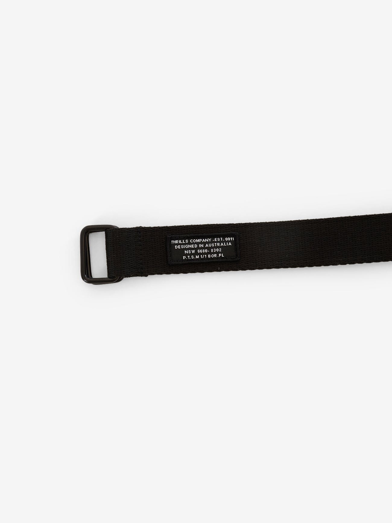 Minimal Thrills Belt - Black