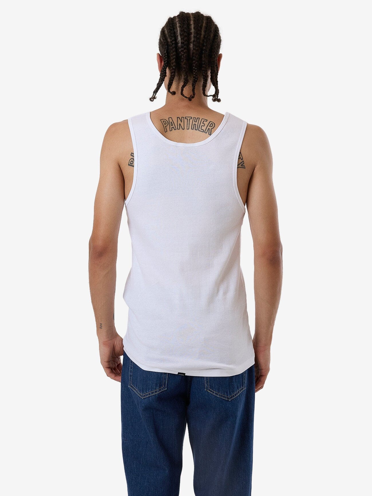 Endless Rib Tank - White XS