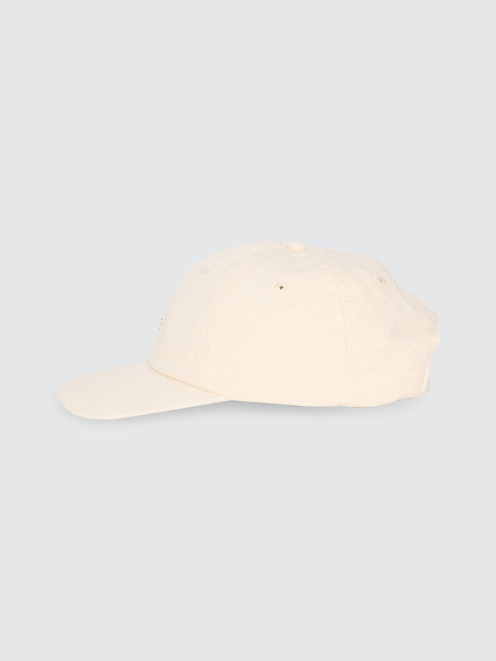 Minimal Thrills 6 Panel Cap - Heritage White