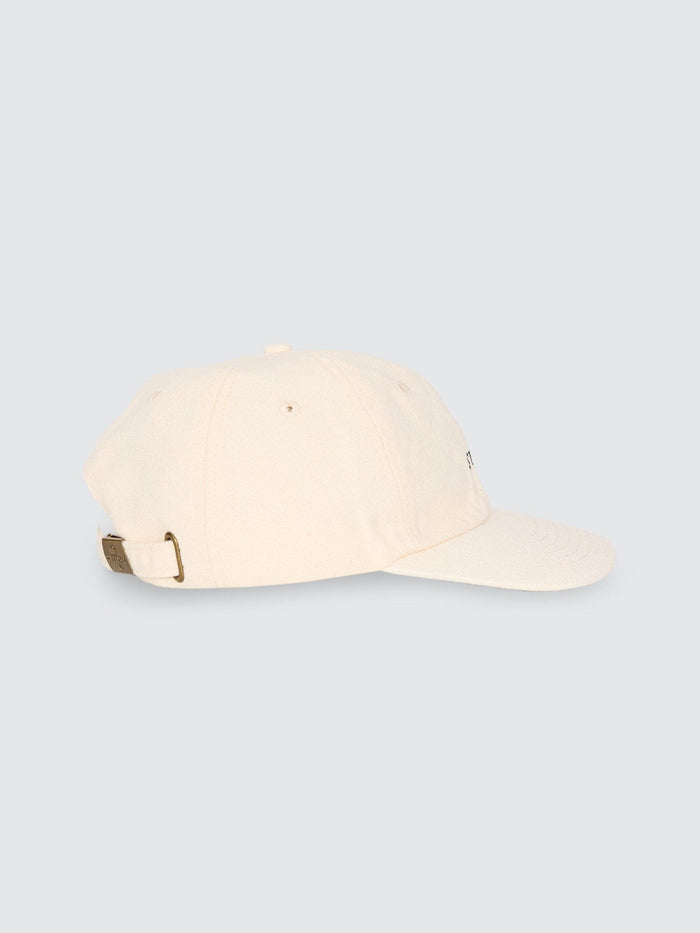 Minimal Thrills 6 Panel Cap - Heritage White