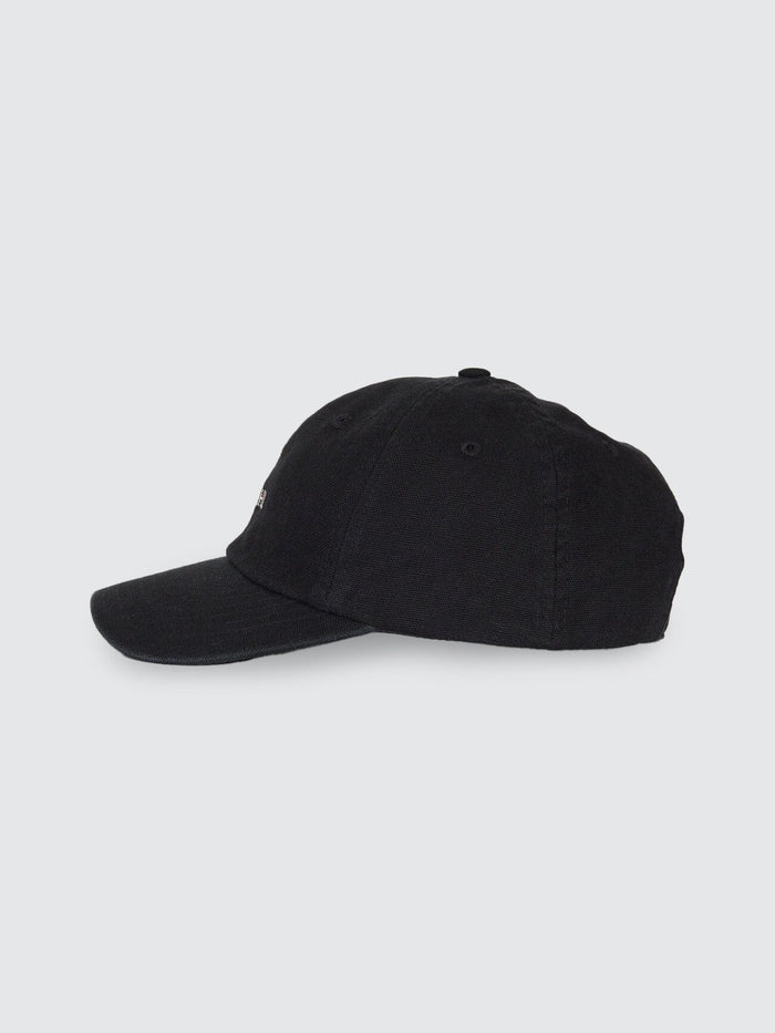 Minimal Thrills 6 Panel Cap - Washed Black