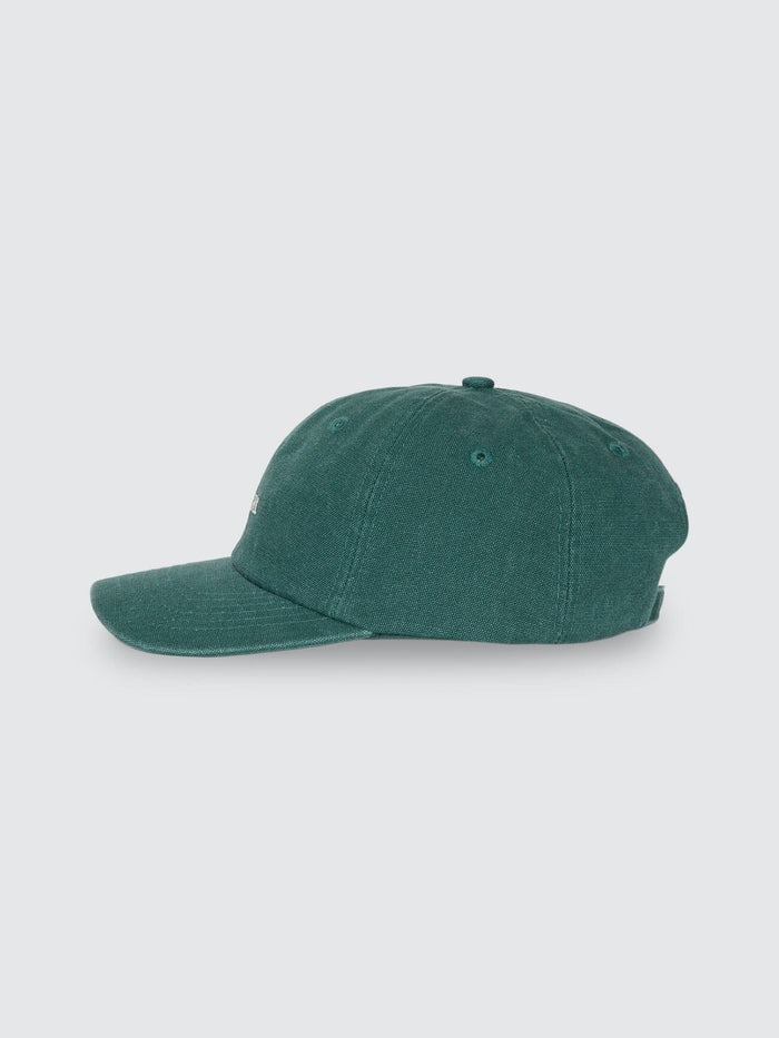 Minimal Thrills 6 Panel Cap - Jasper Green