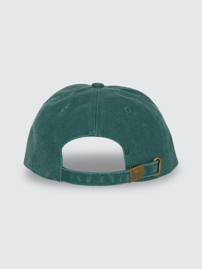 Minimal Thrills 6 Panel Cap - Jasper Green