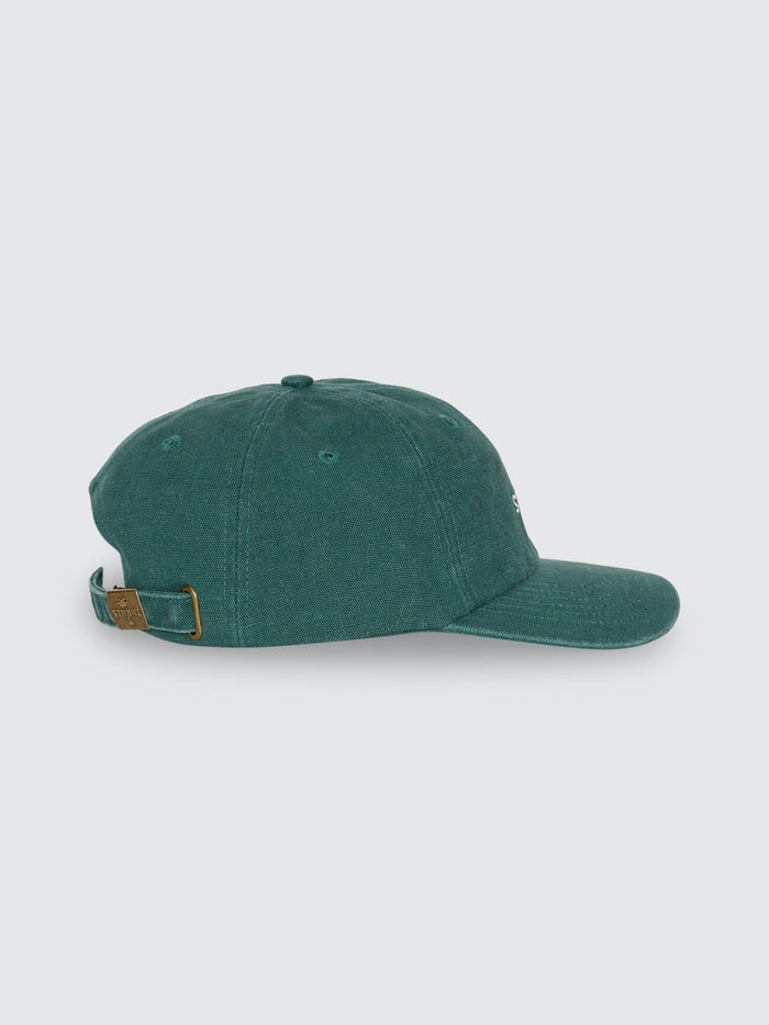 Minimal Thrills 6 Panel Cap - Jasper Green