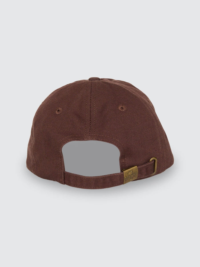 Minimal Thrills Dad Hat - Postal Brown
