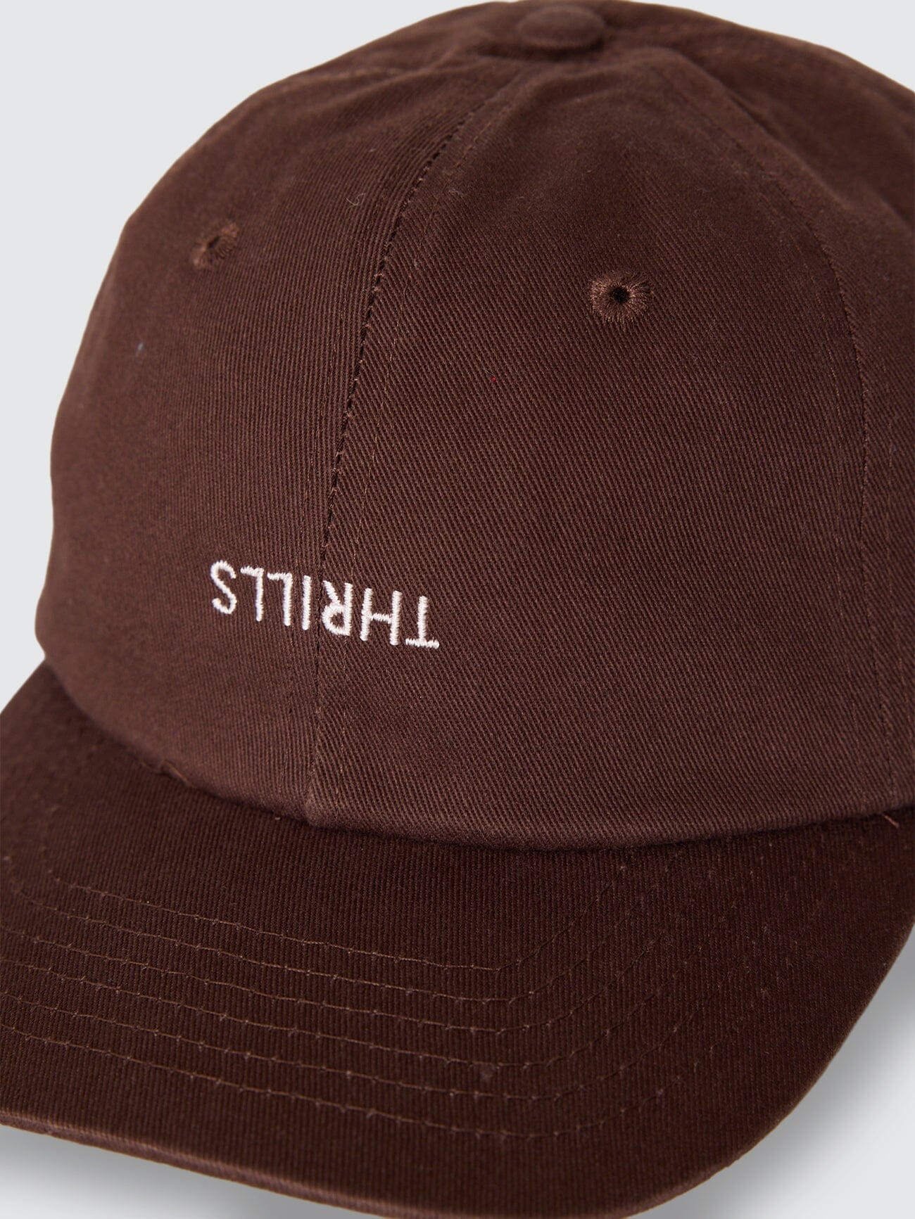 Minimal Thrills 6 Panel Cap - Oatmeal