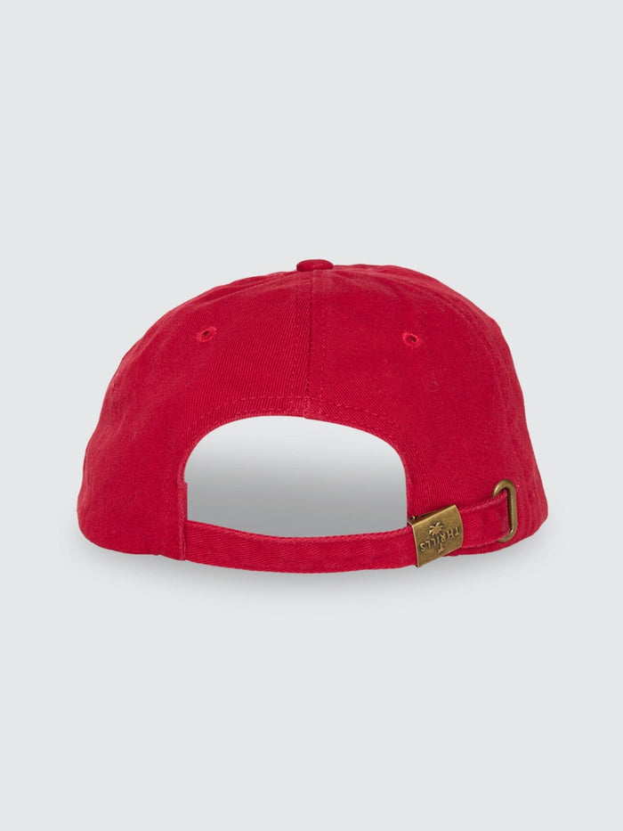 Minimal Thrills Dad Hat - True Red