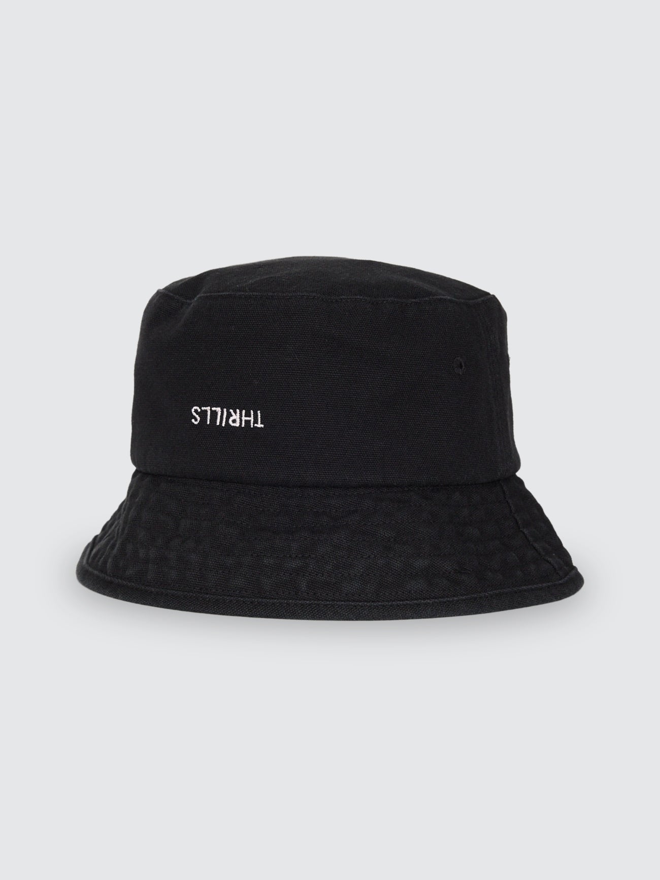 Minimal Thrills Bucket Hat - Washed Black