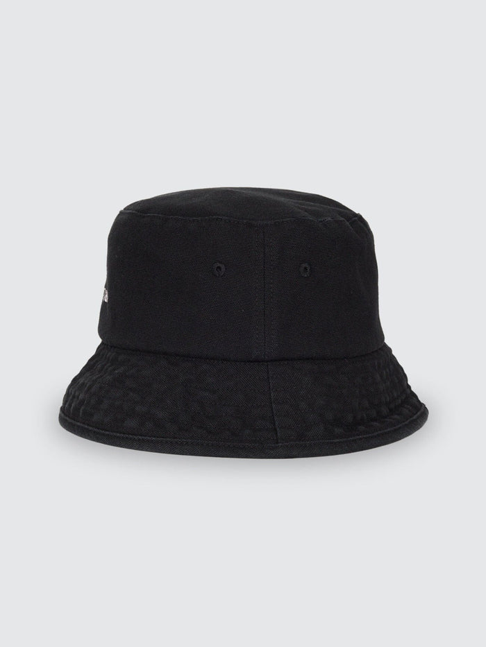 Minimal Thrills Bucket Hat - Washed Black