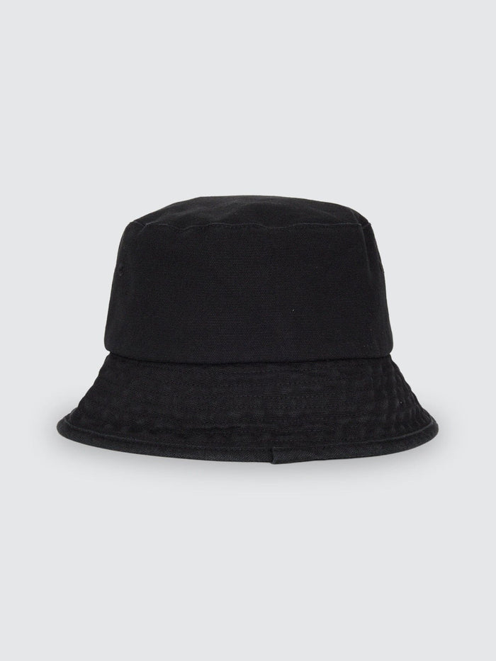 Minimal Thrills Bucket Hat - Washed Black