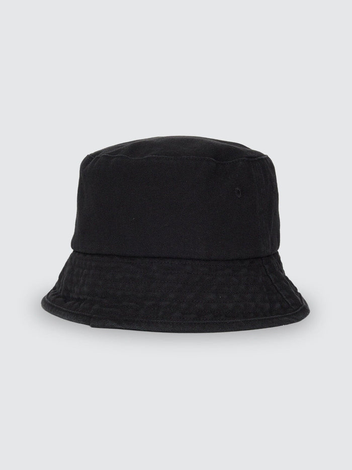 Minimal Thrills Bucket Hat - Washed Black