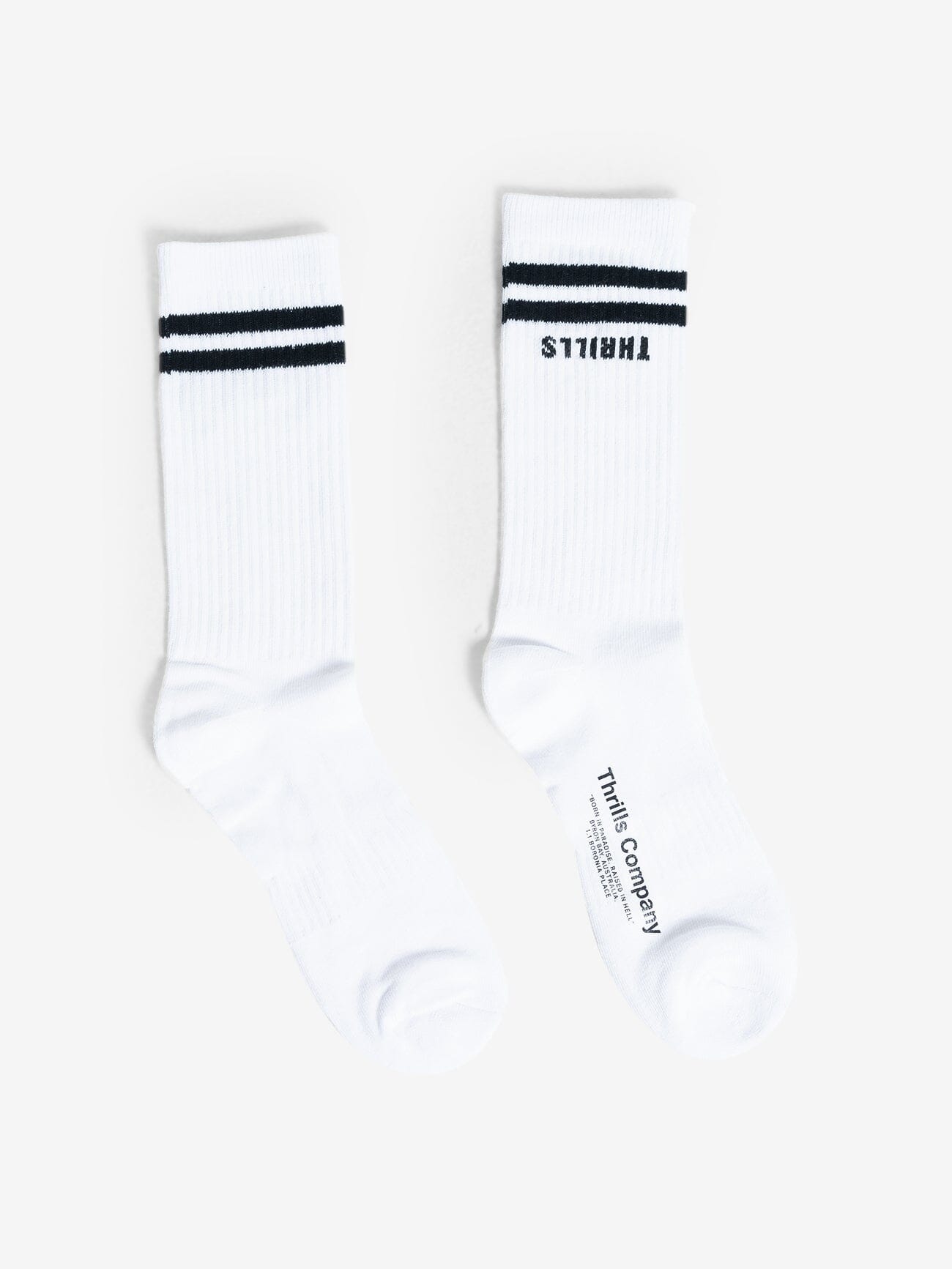 Minimal Thrills 3 Pack Sock - White | Thrills Co. | Thrills Co.