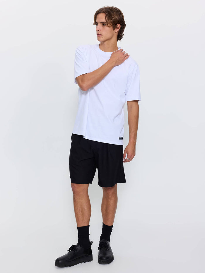 Thrills Military Oversize Fit Tee - White XS