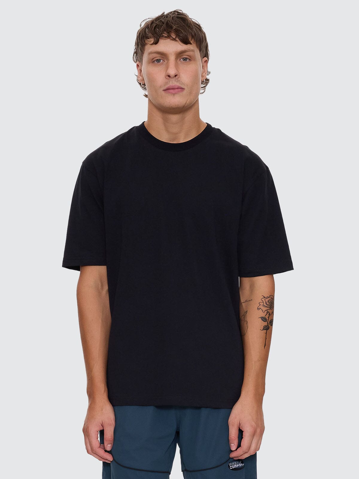 Thrills Military Oversize Fit Tee in Blue | Thrills Co.