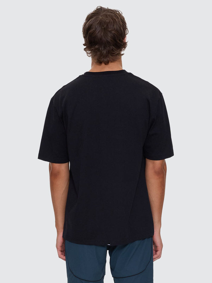 Thrills Military Oversize Fit Tee - Black