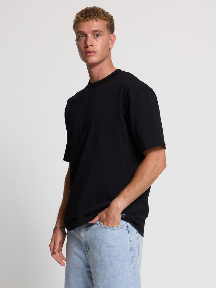 Thrills Military Oversize Fit Tee - Black