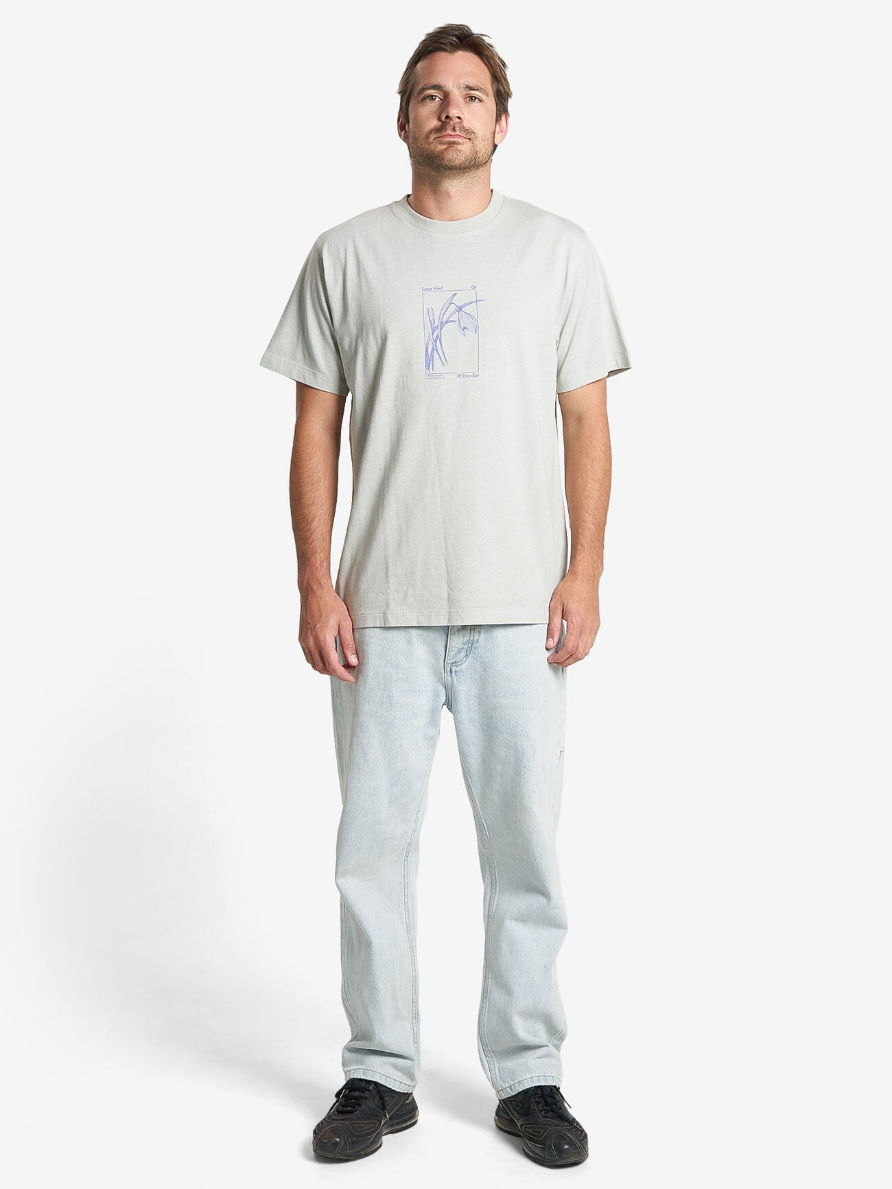 Guided By Voices Merch Fit Tee - Sage Grey