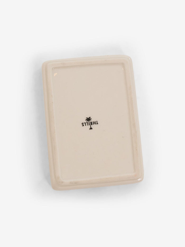 Paradise Waiting Ceramic Ash Tray - White One Size