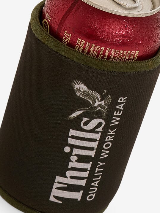 Thrills Workwear Stubby Holder - Army Green One Size