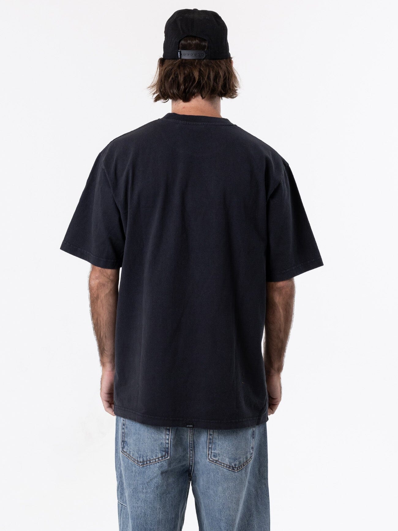 Thrills Military Oversize Fit Tee - Dark Navy