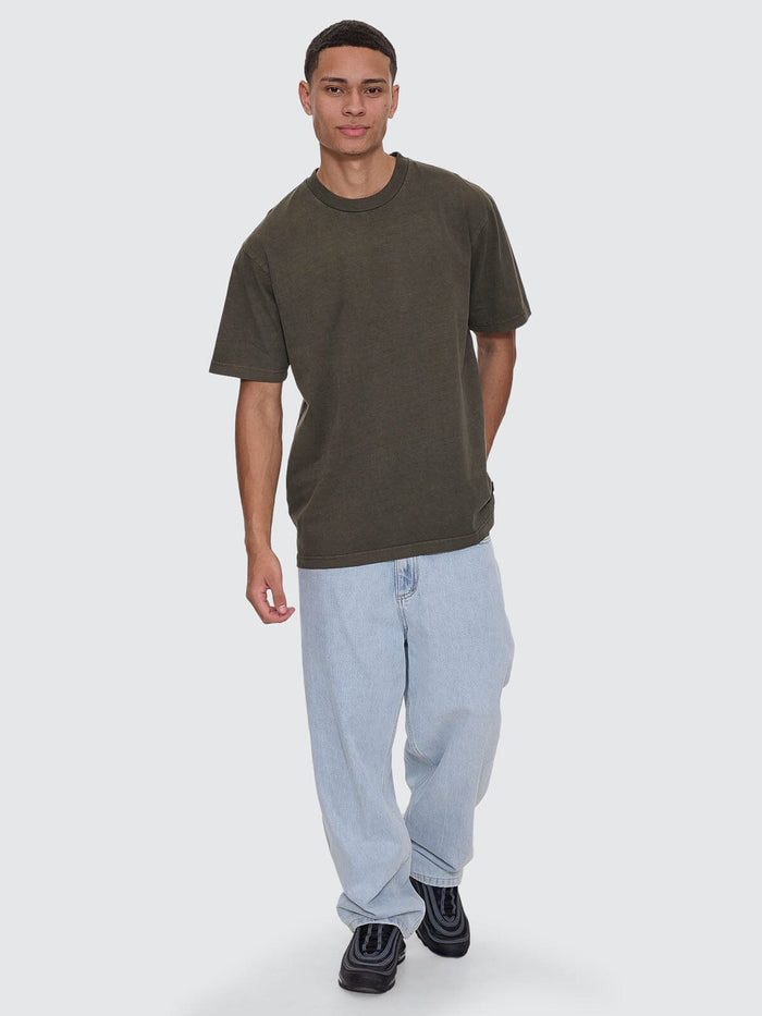 Thrills Military Oversize Fit Tee - Grape Leaf