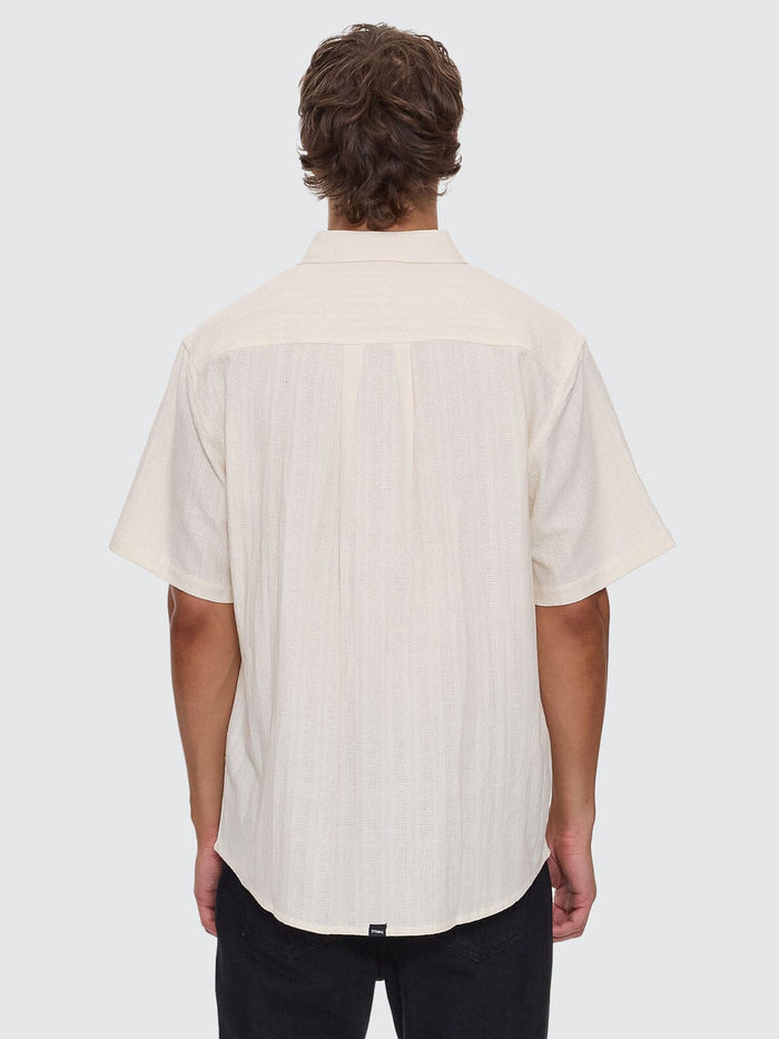 Unhinged Short Sleeve Shirt - Dirty White