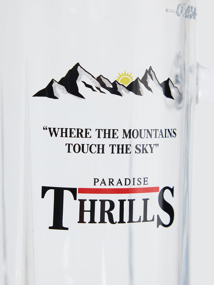 Touch The Sky Beer Glass - Clear