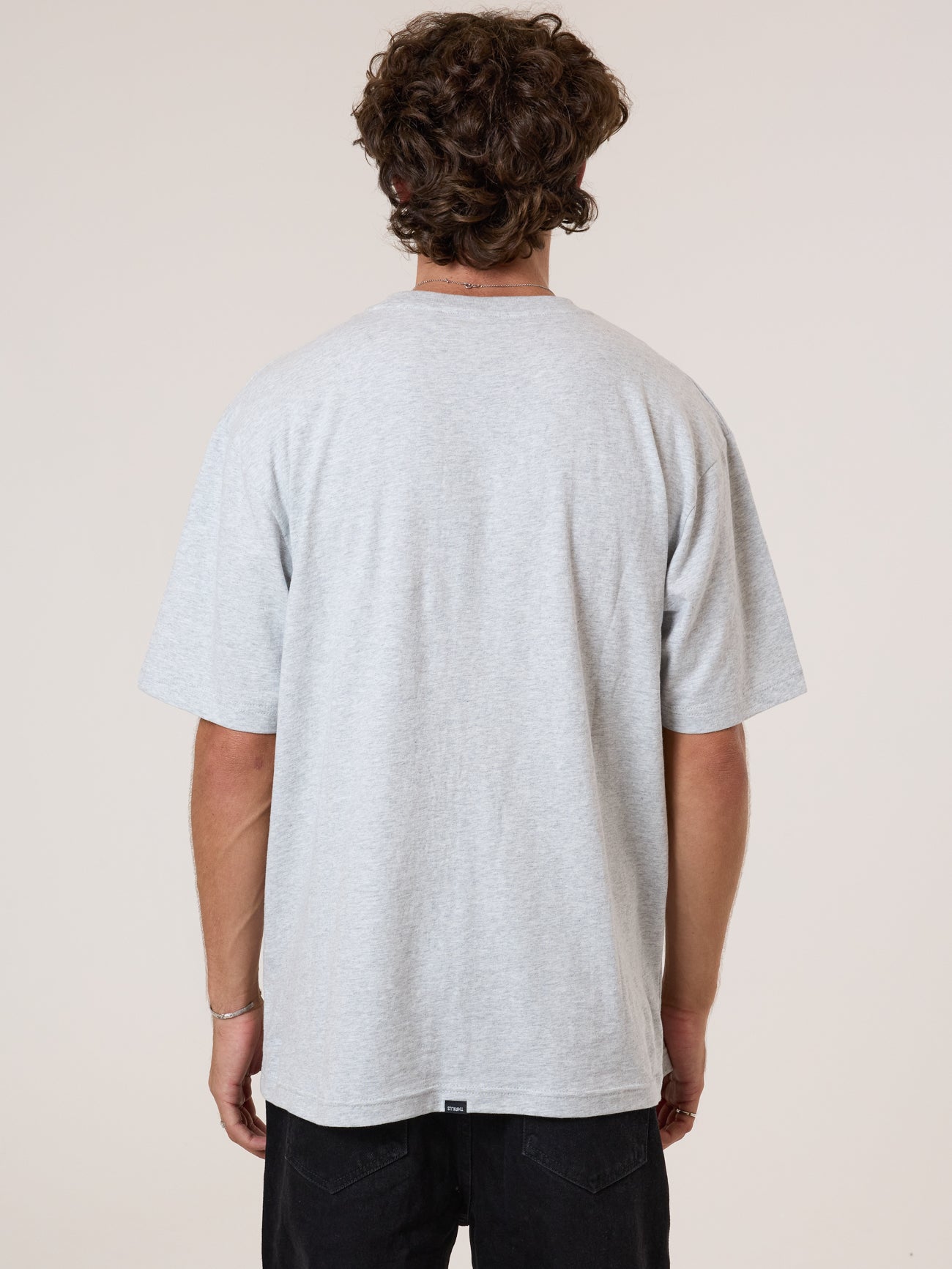 Recruit Oversize Fit Tee - Snow Marle