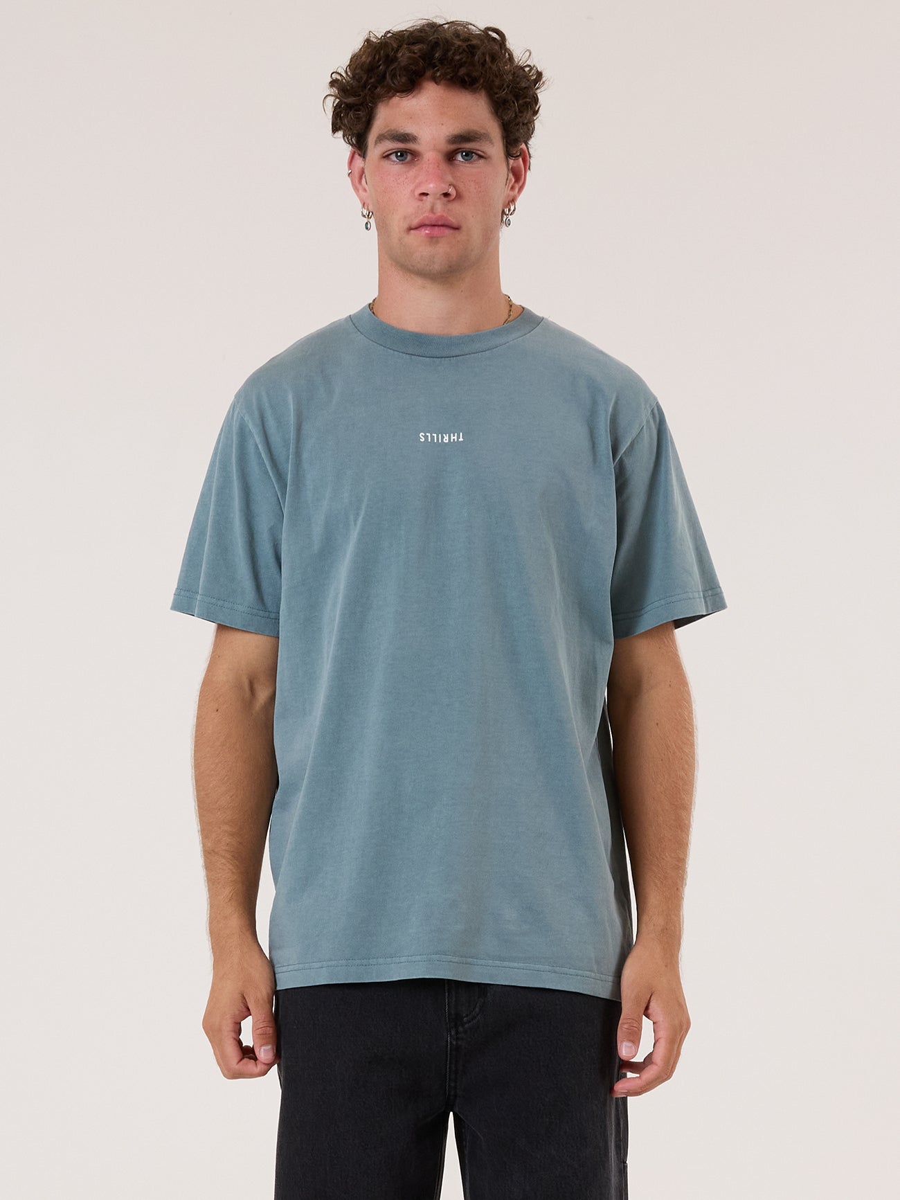 Minimal Thrills Merch Fit Tee - Stormy Sea