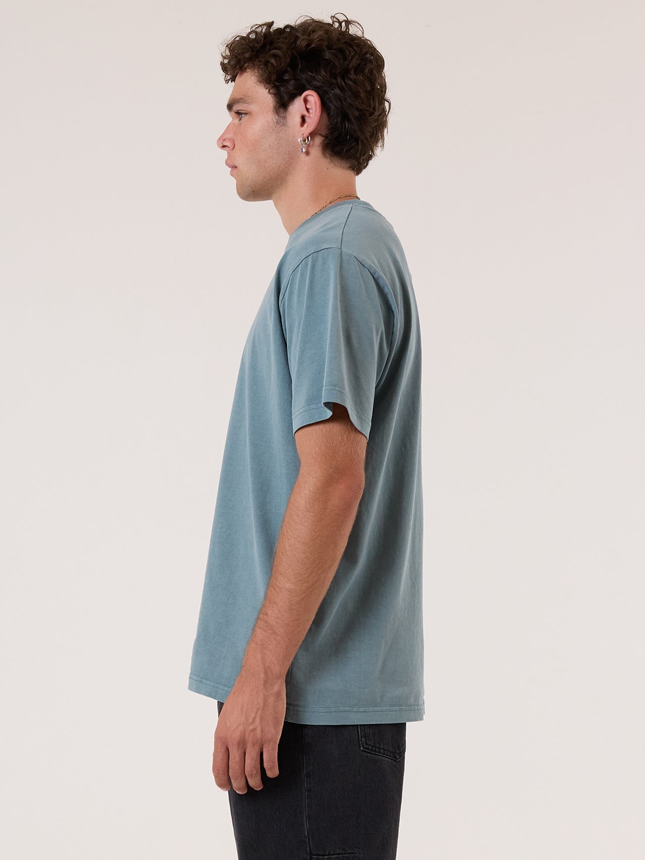 Minimal Thrills Heavy Weight Merch Fit Tee - Stormy Sea