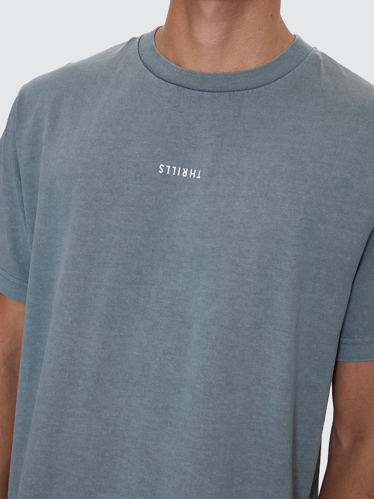 Minimal Thrills Heavy Weight Merch Fit Tee - Stormy Sea