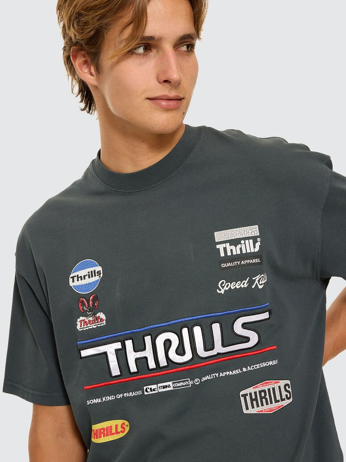 Rapid Response Box Fit Oversize Tee - Petrol XS