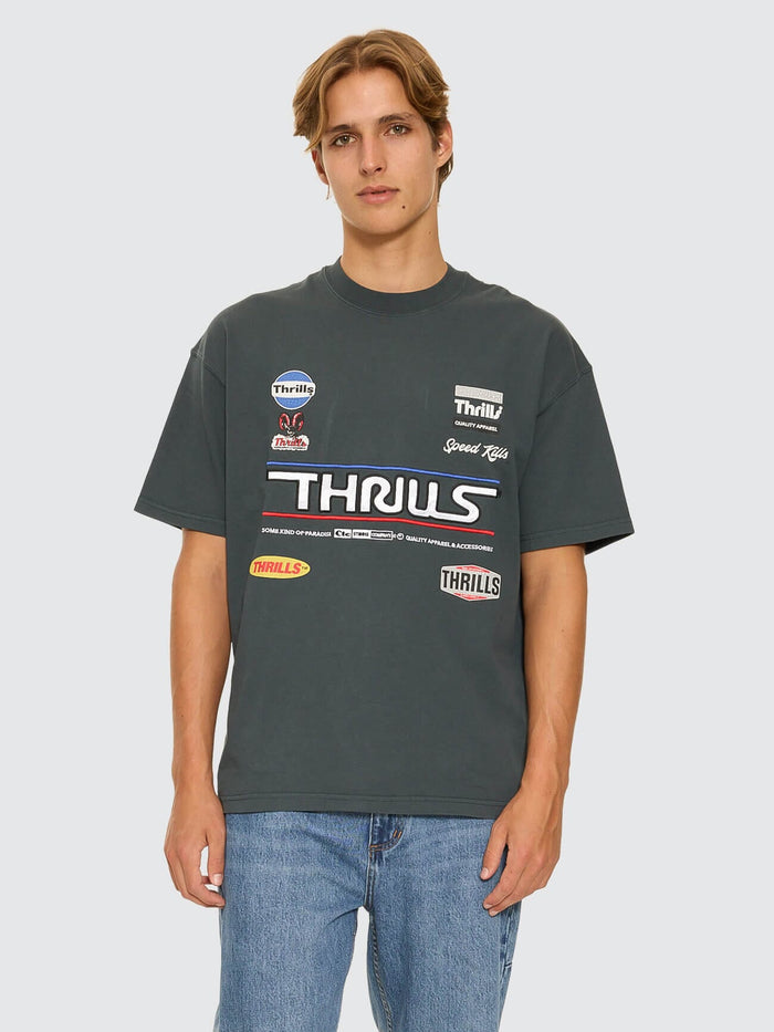 Rapid Response Box Fit Oversize Tee - Petrol XS