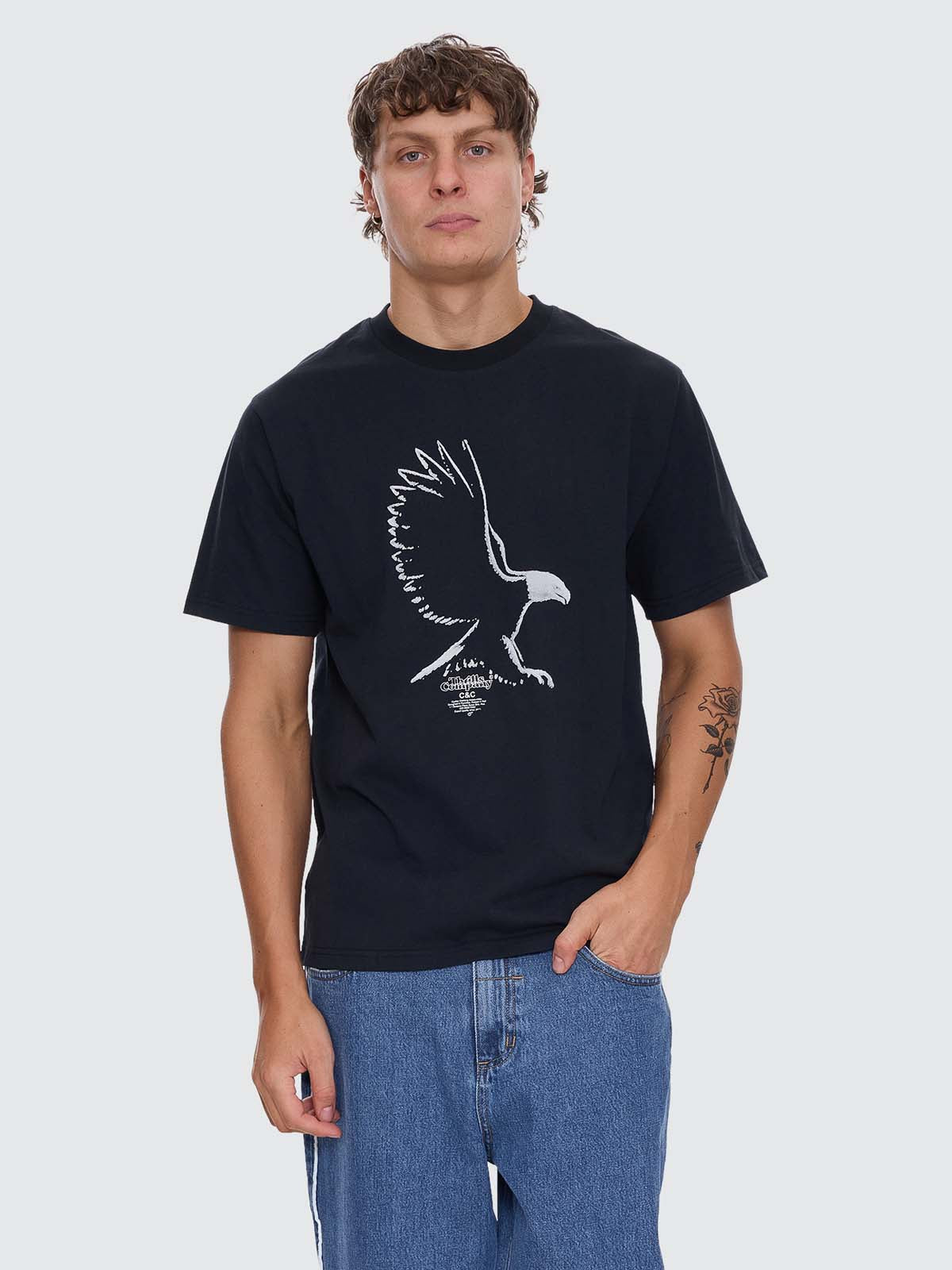 Speed Metal Merch Fit Tee - Washed Black