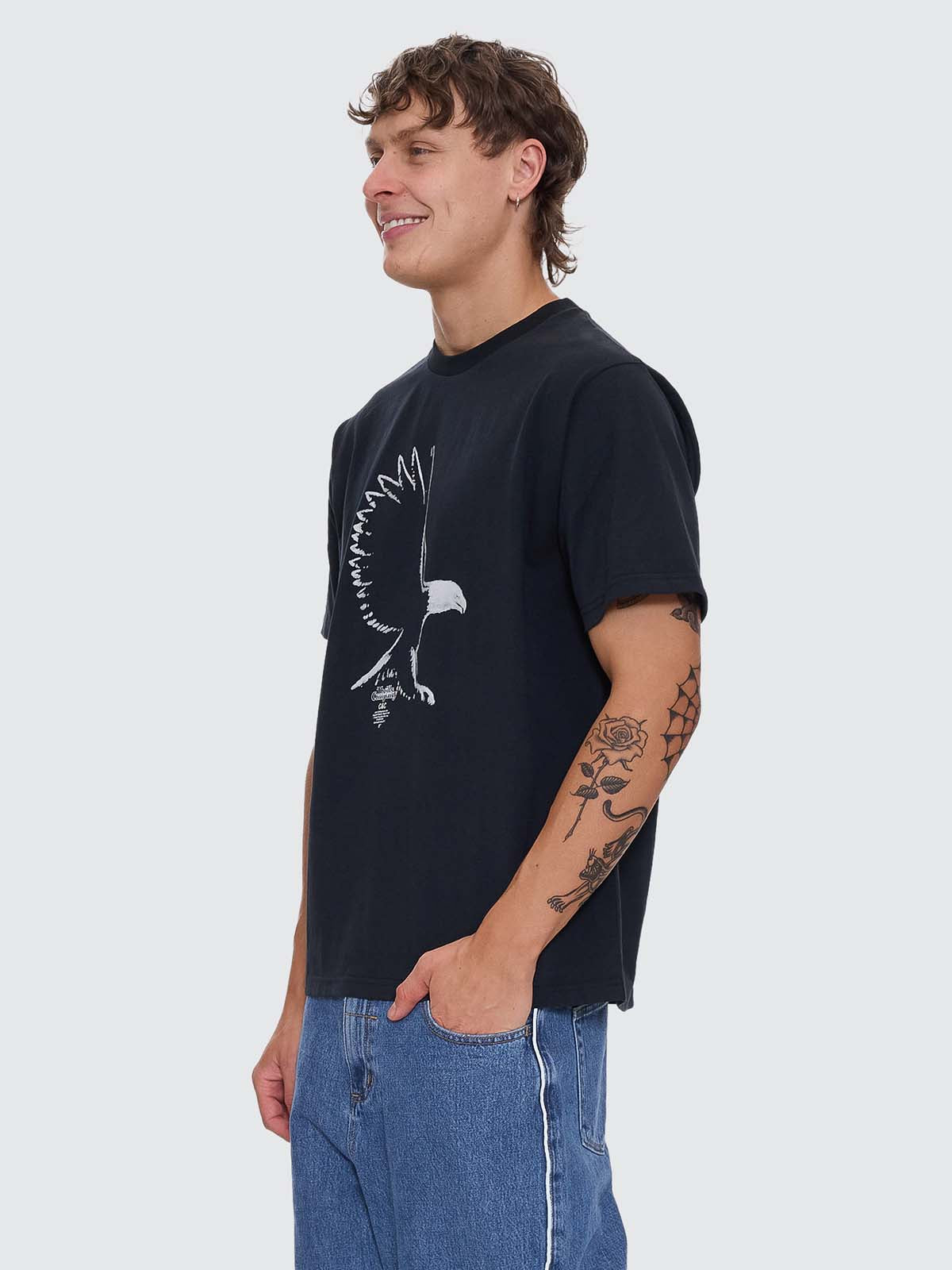 Speed Metal Merch Fit Tee - Washed Black XS