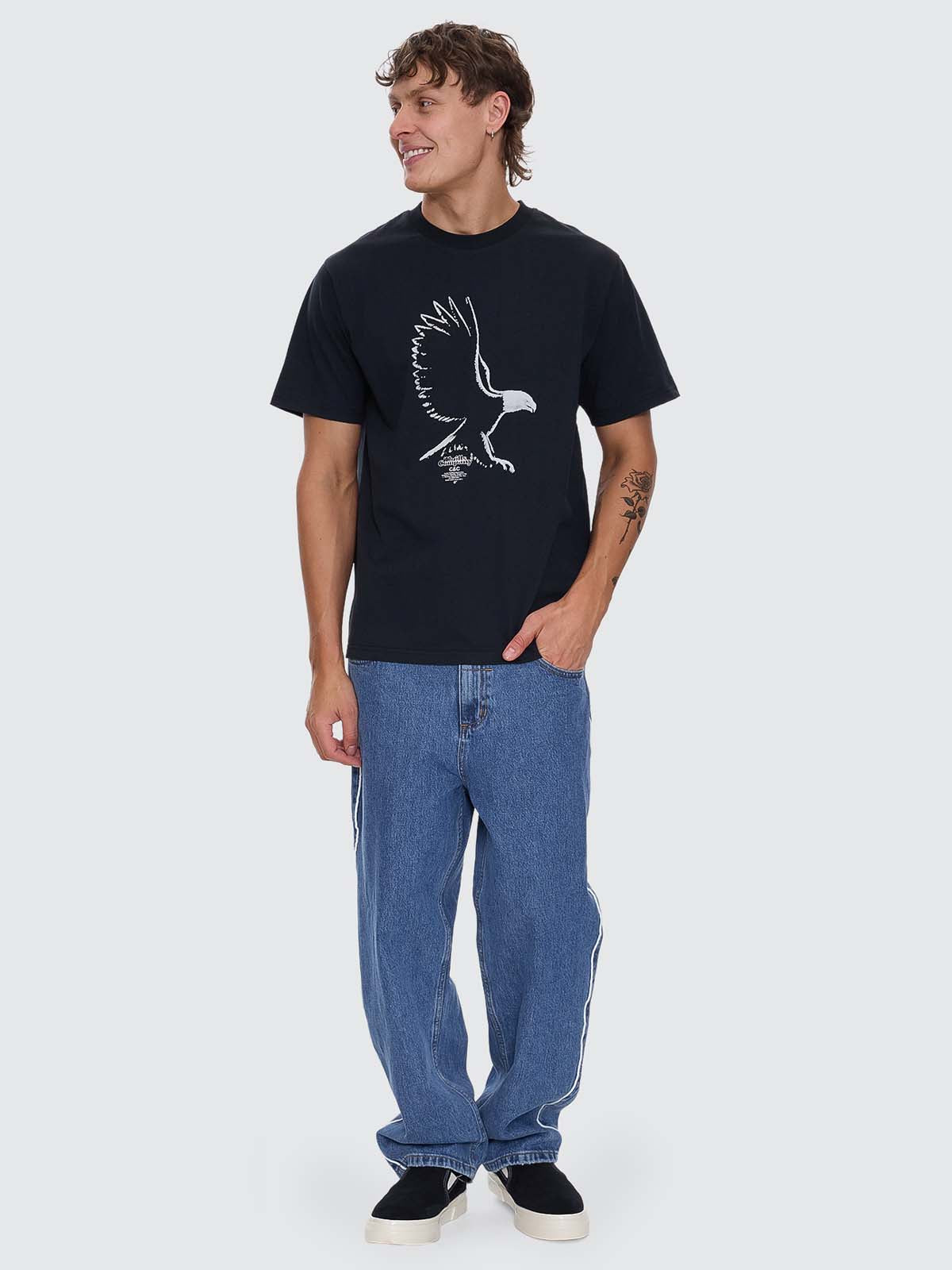 Speed Metal Merch Fit Tee - Washed Black XS