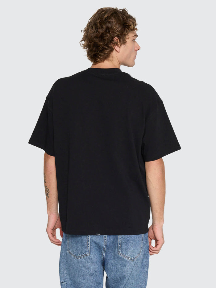 Thrills Service Box Fit Oversize Tee - Black XS
