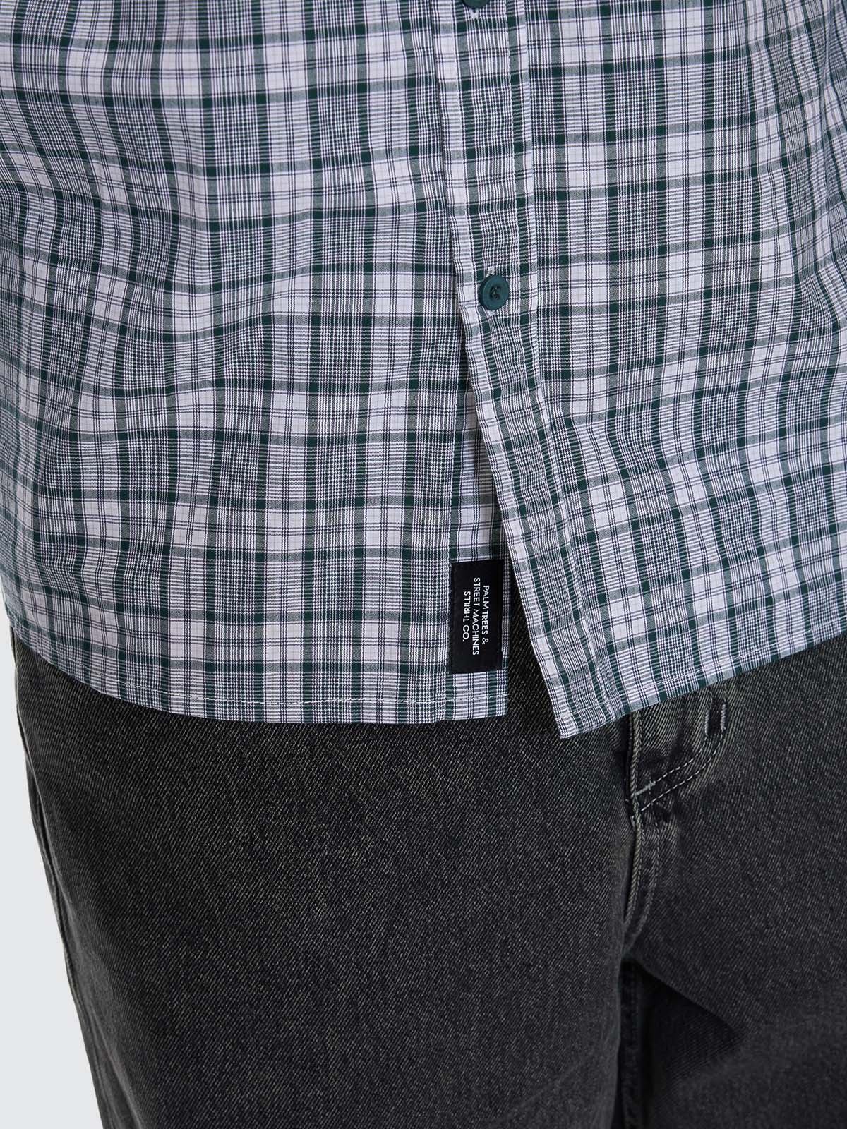 Trust In Us Short Sleeve Shirt - Forest XS