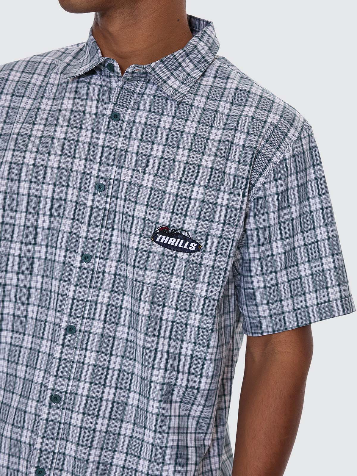 Trust In Us Short Sleeve Shirt - Forest XS
