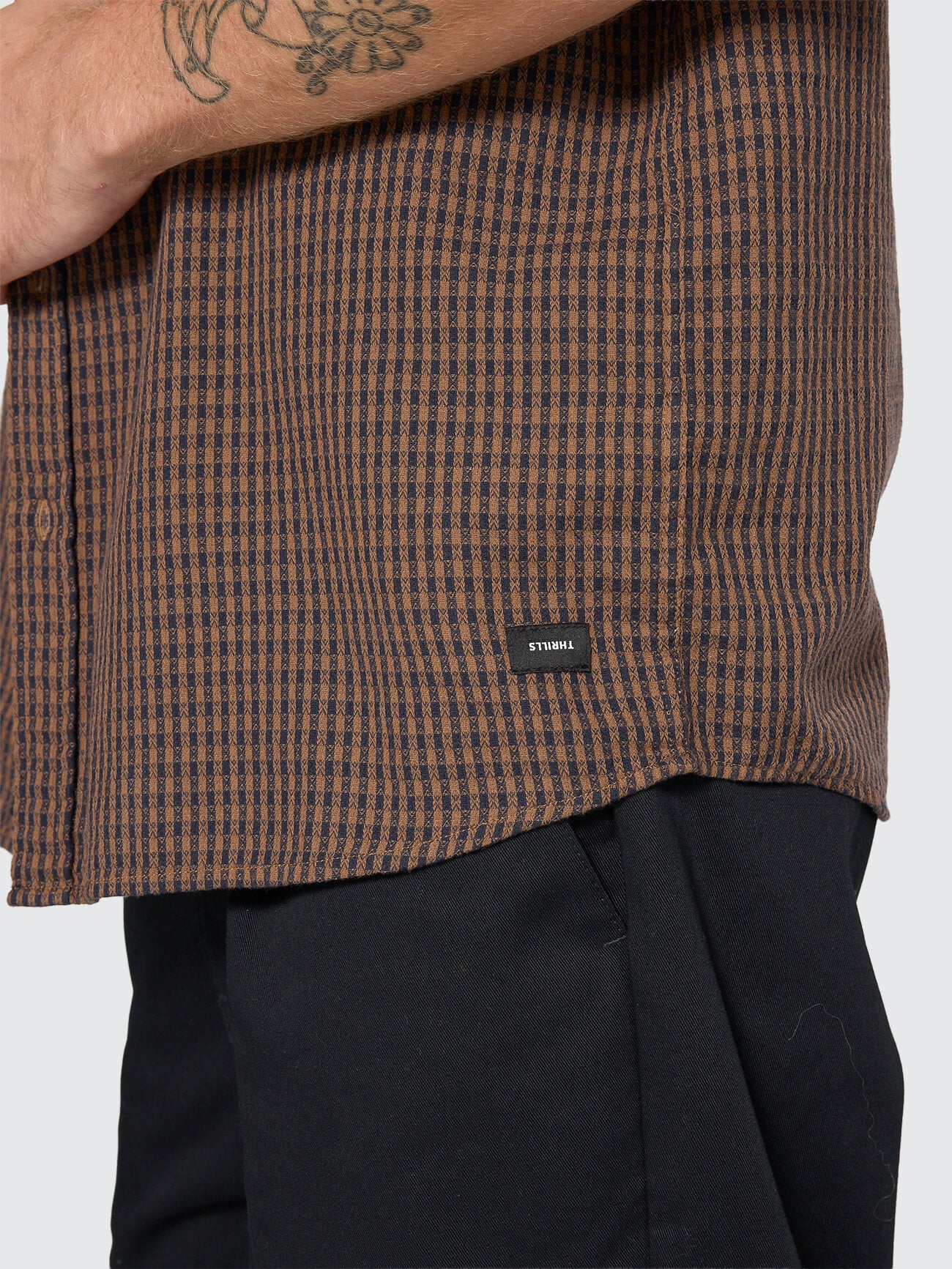 Ever Short Sleeve Shirt - Trader Brown XS