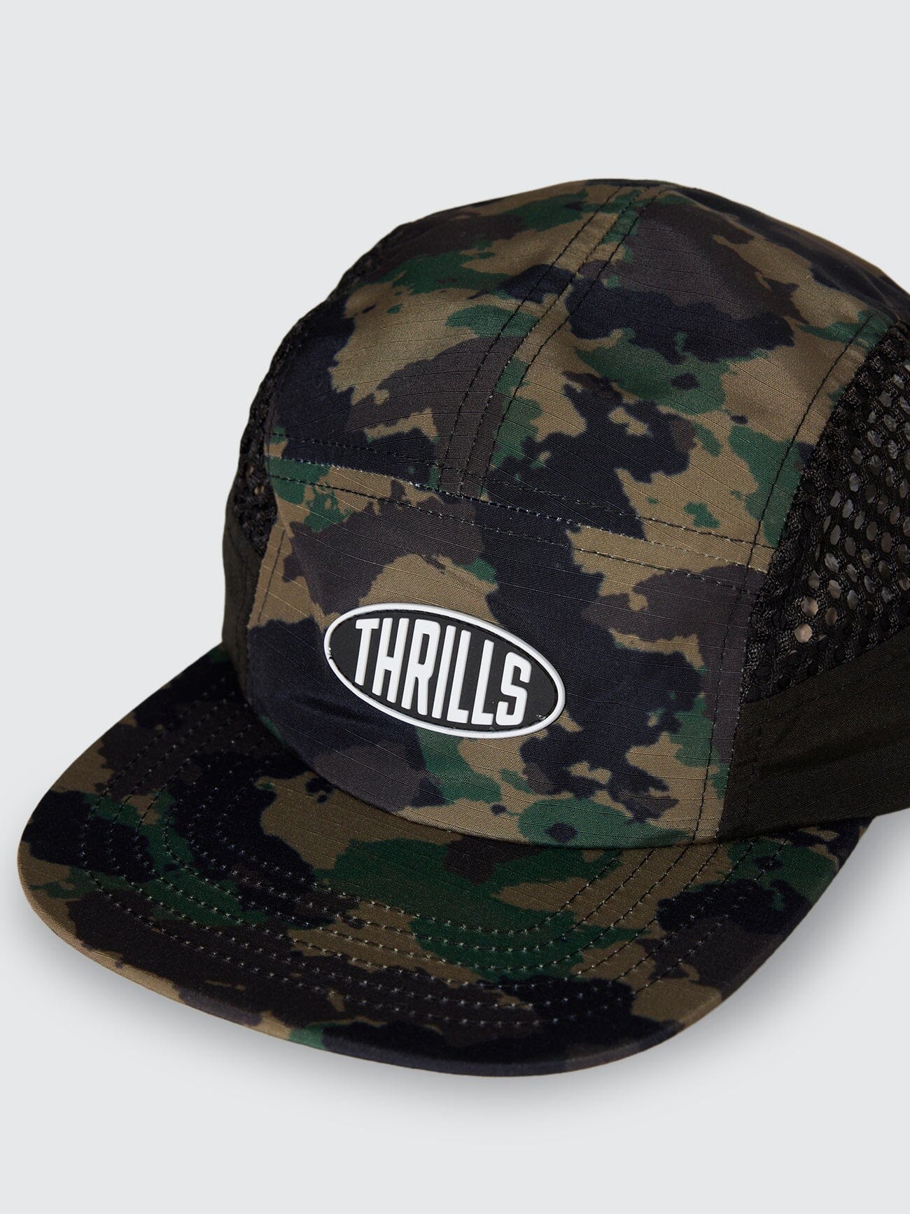Pit Stop Camo Nylon Cap - Camo | Thrills Co.
