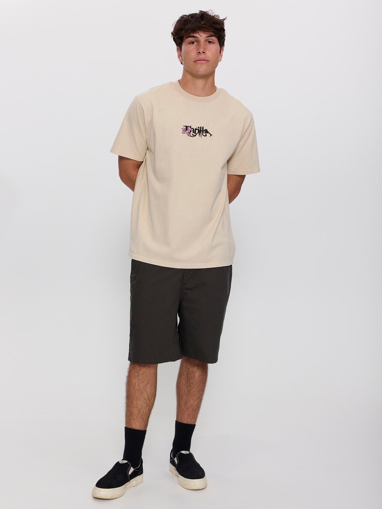 Natures Takeover Merch Fit Tee - Oatmeal XS