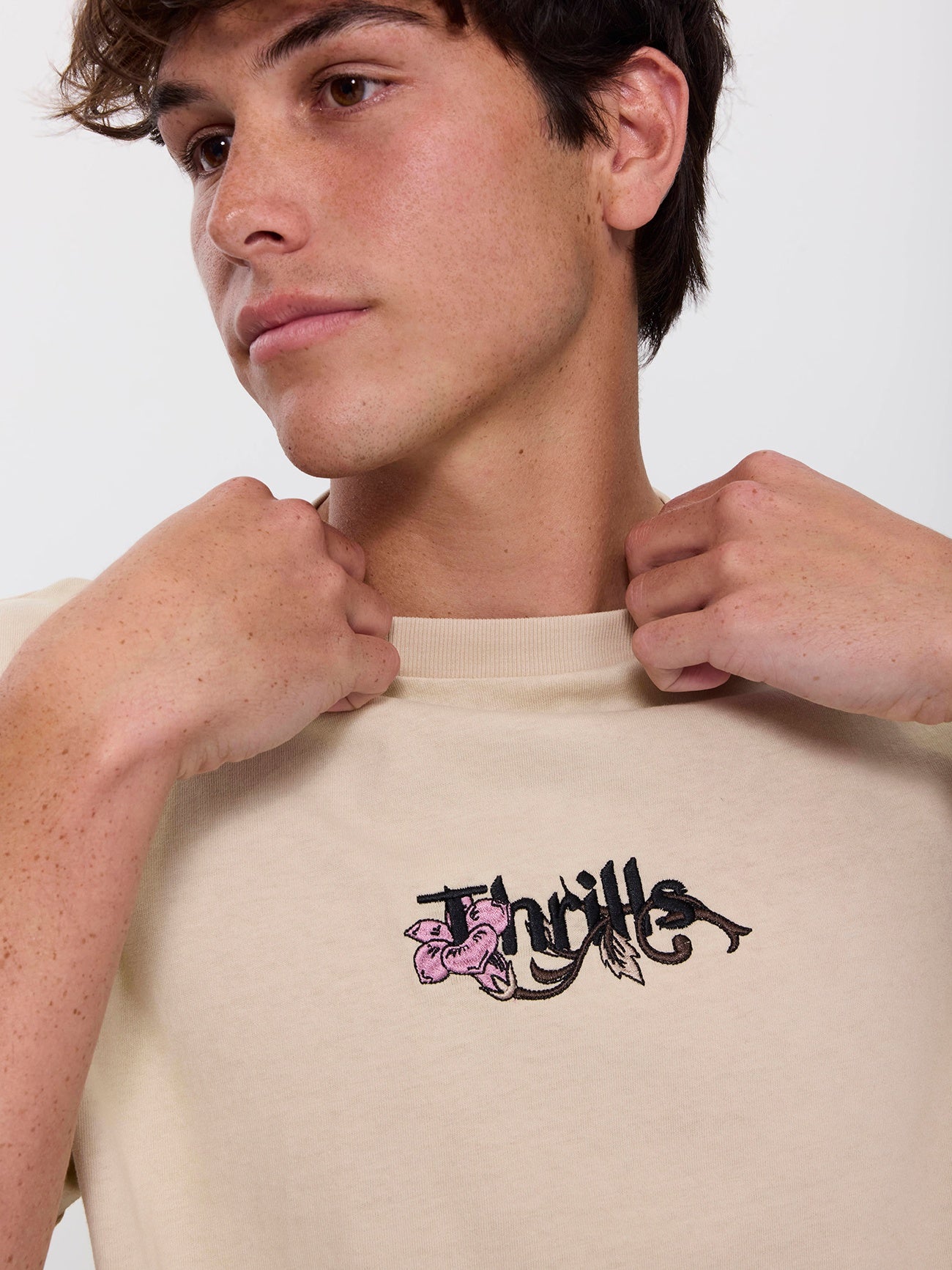Natures Takeover Merch Fit Tee - Oatmeal XS