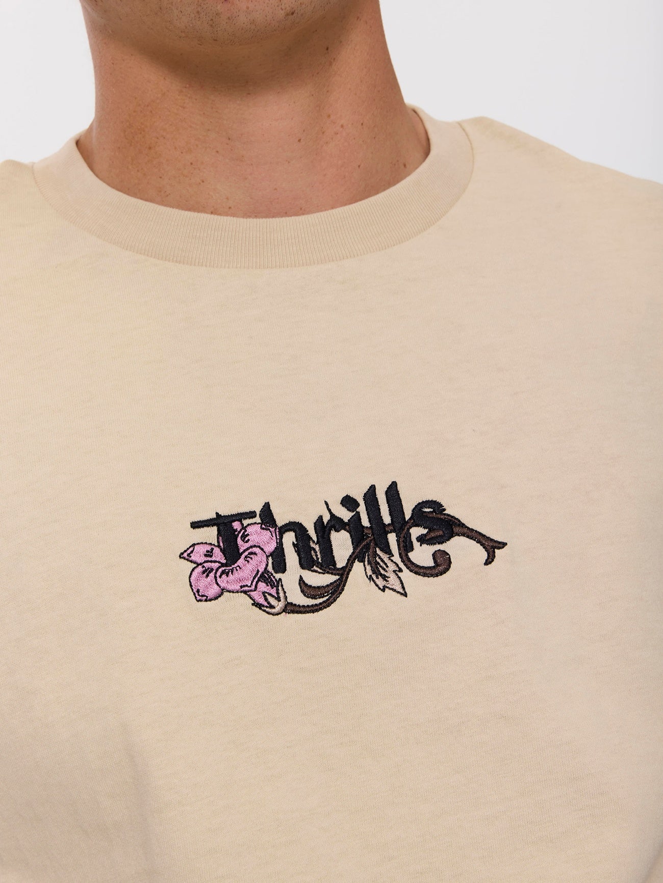Natures Takeover Merch Fit Tee - Oatmeal XS