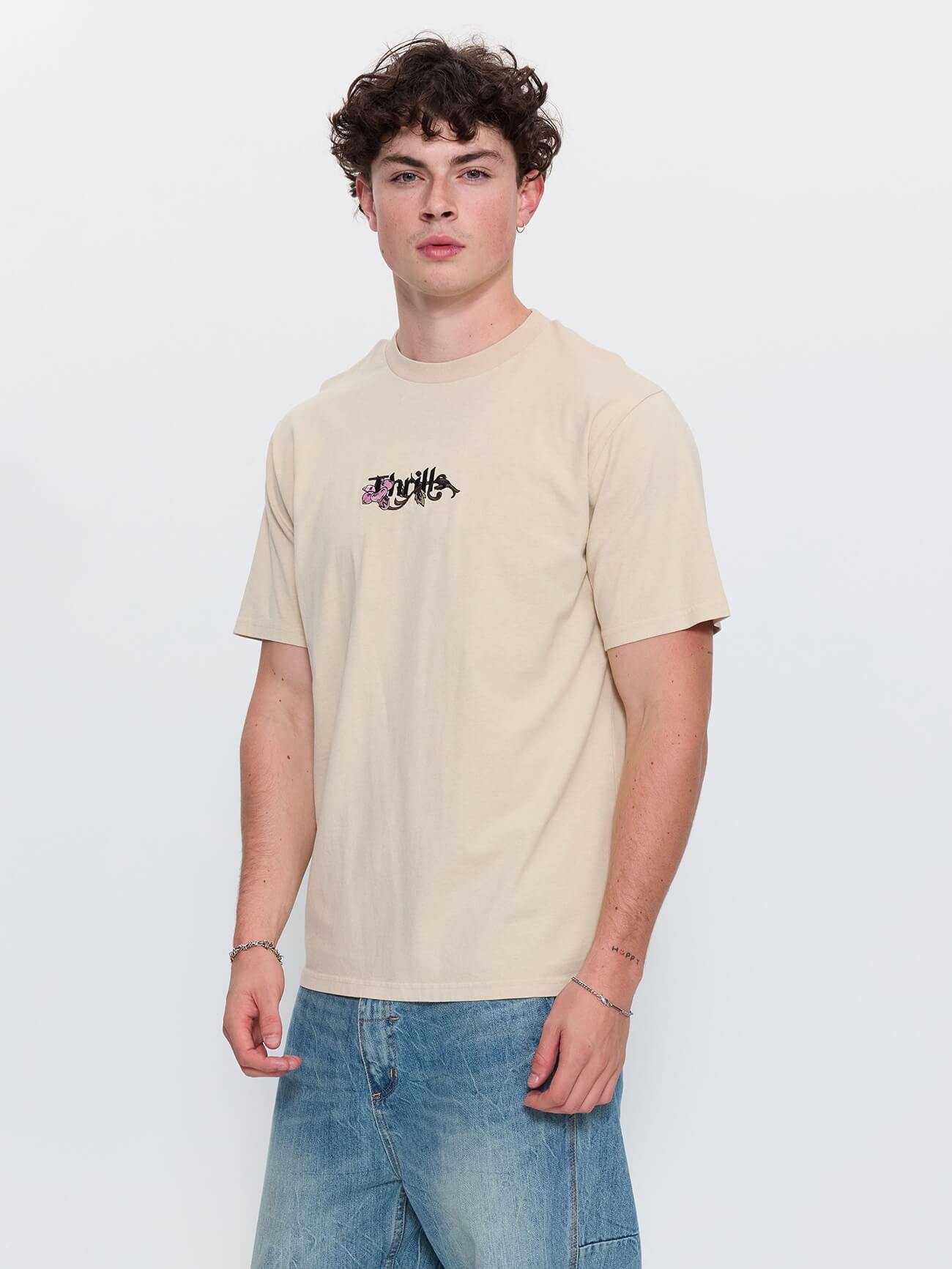 Natures Takeover Merch Fit Tee - Oatmeal XS