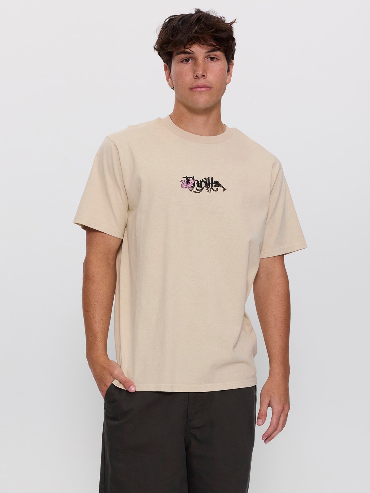 Natures Takeover Merch Fit Tee - Oatmeal XS
