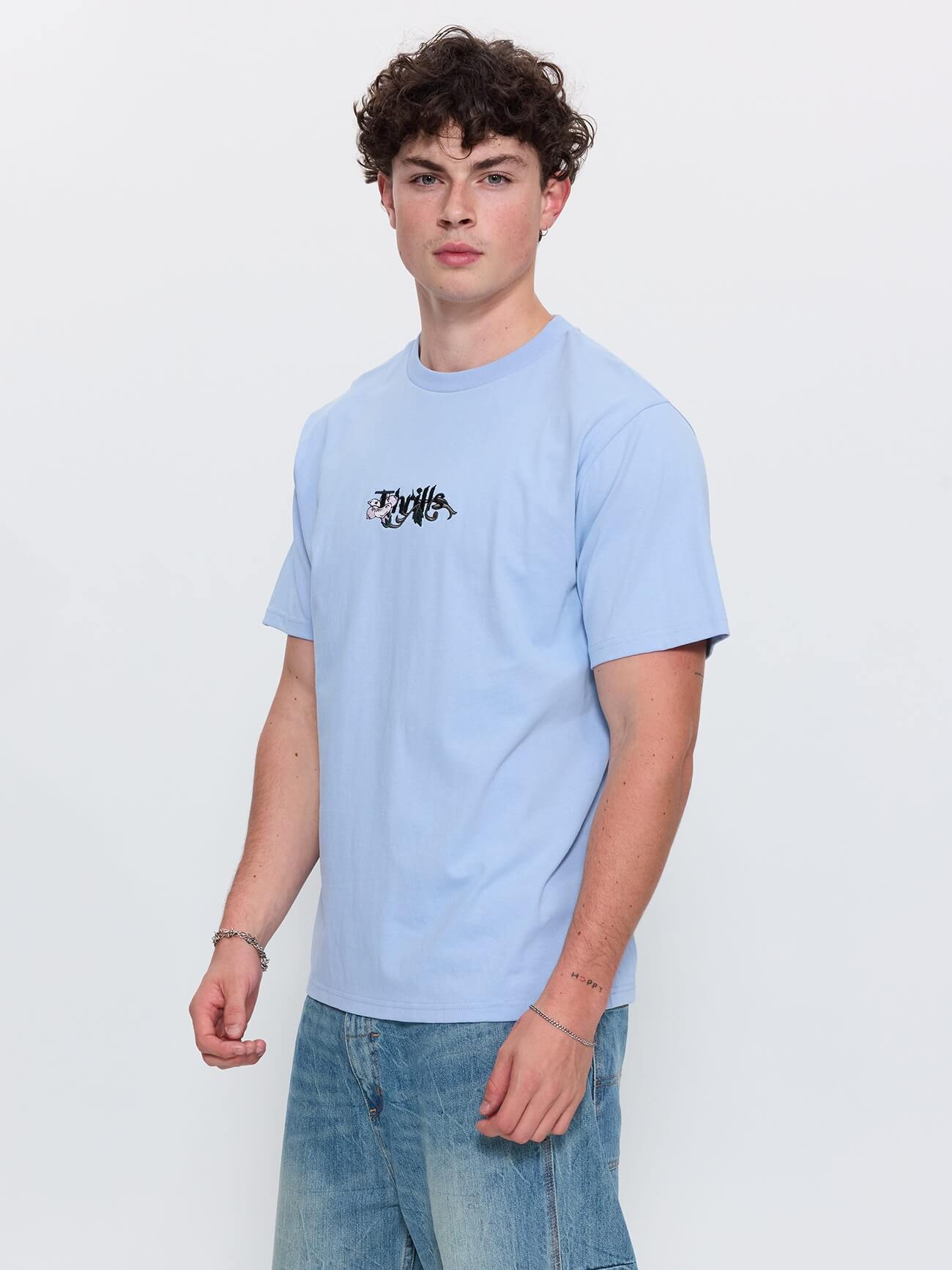 Natures Takeover Merch Fit Tee - Placid Blue XS