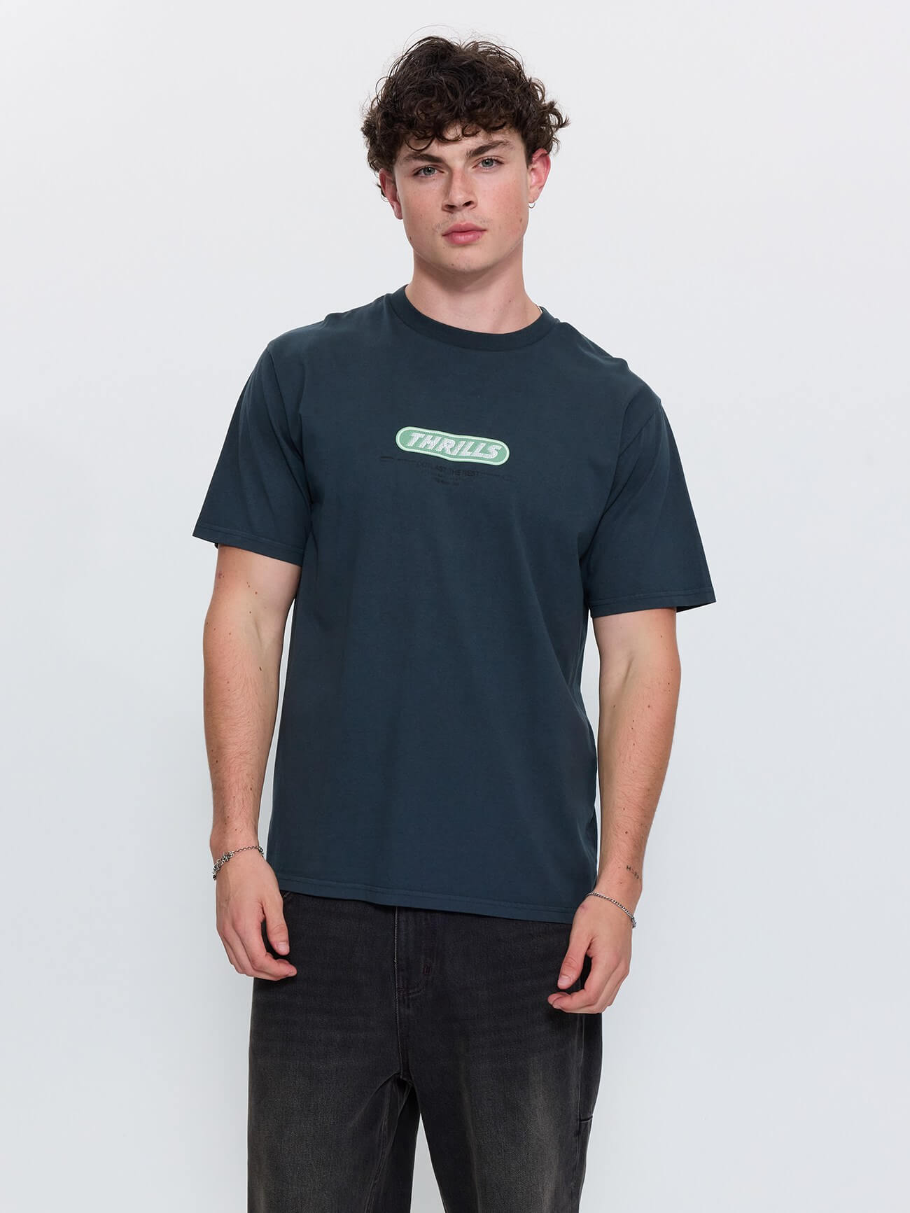 Built To Win Merch Fit Tee - Petrol XS