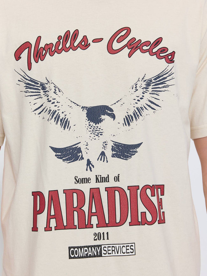 Get the Horns Merch Fit Tee - Heritage White XS